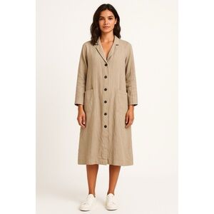 T. B. Togg Artisanal Linen Trench